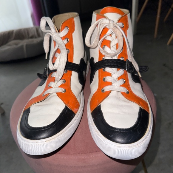 Hermes VINTAGE RARE condition Amazing Shoes main image 7
